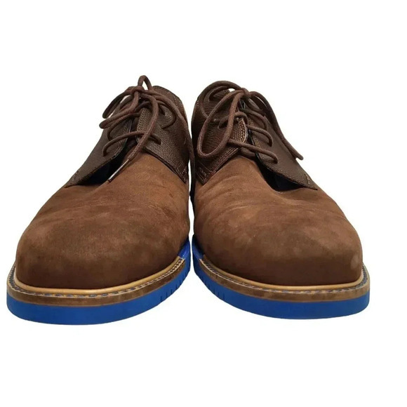 Cole Hahn Great Jones Saddle C11239 Brown/Blue Man's Size 13 M - Picture 8 of 9